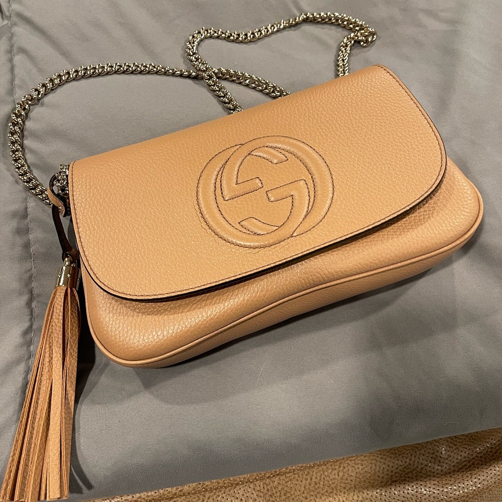 GUCCI CROSSBODY DISCO CHAIN BAG